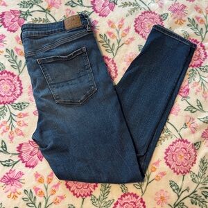 American Eagle Outfitters Dark Blue Skinny Jeans